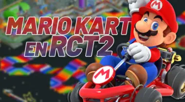 Imagen de Alucina con este increíble parque de atracciones de Mario Kart creado en el clásico RollerCoaster Tycoon 2
