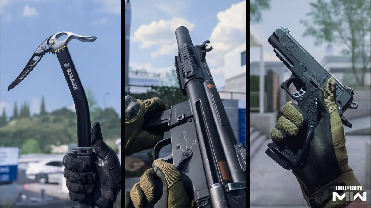 Tres nuevas armas
