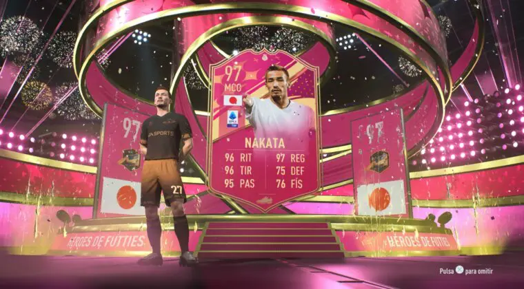 Imagen de FIFA 23: ¿Merece la pena Nakata Héroes de FUTTIES? (Jugador SBC)