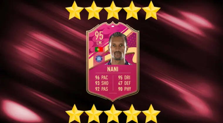 Imagen de FIFA 23: Nani FUTTIES Prémium (con estrellas perfectas) está disponible en objetivos