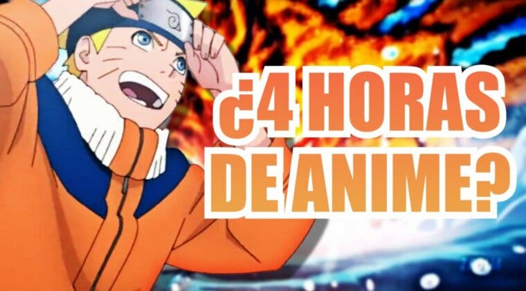 Imagen de Naruto: ¿Los nuevos episodios del anime duran 4 horas?