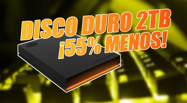 Imagen de ¿Falta de espacio? Consigue este disco duro externo de 2TB por menos de la mitad