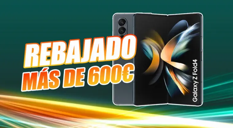 Imagen de Samsung Galaxy Z Fold 4: smartphone plegable rebajado más de 600 euros en Amazon