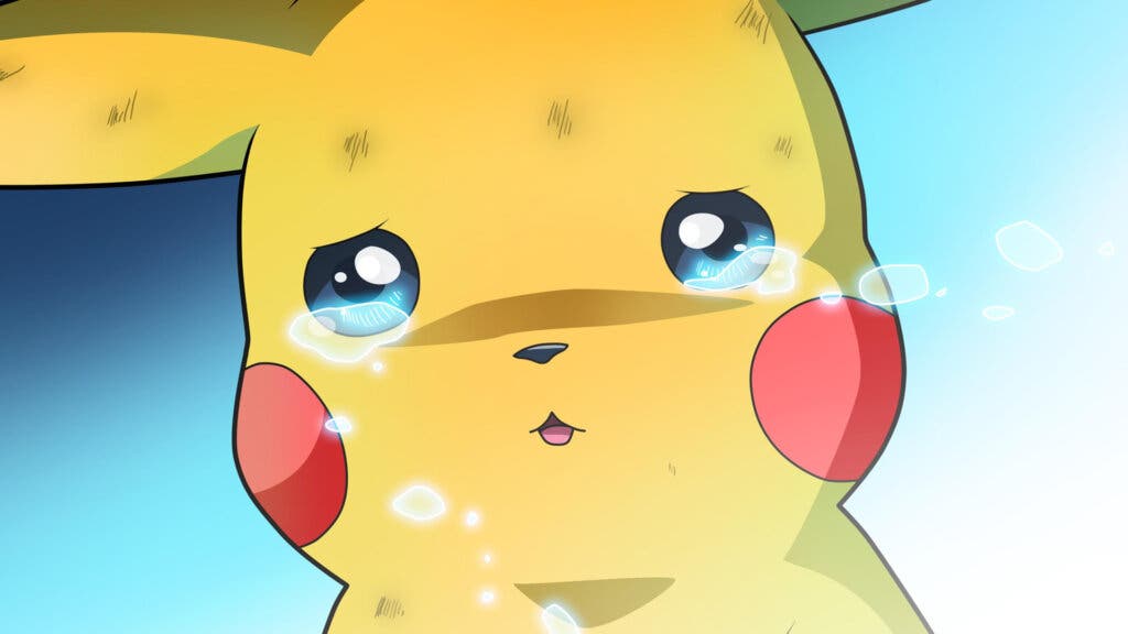 pikachu triste pokemon