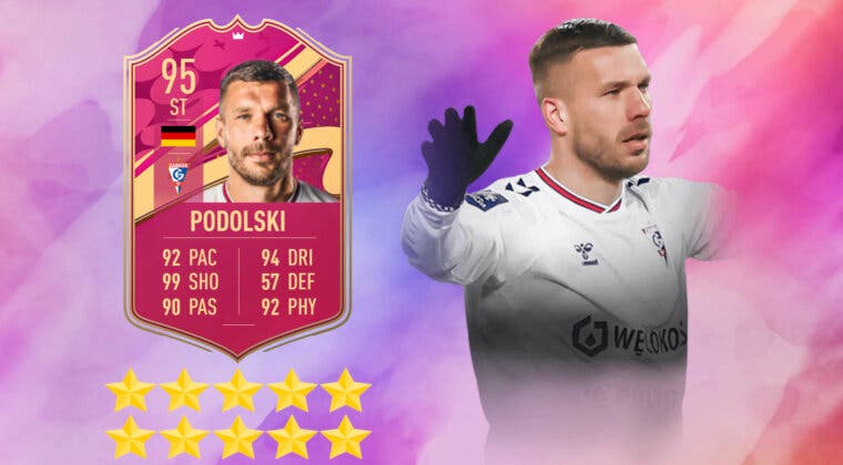 Imagen de FIFA 23: ¿Merece la pena Lukas Podolski FUTTIES Prémium? (Jugador SBC)