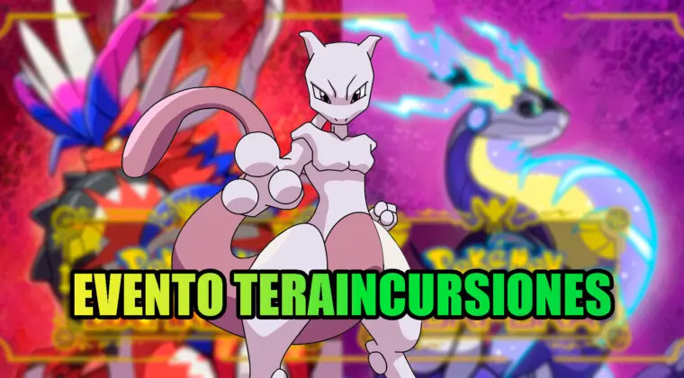 Imagen de Mew y Mewtwo llegan a Pokémon Escarlata y Púrpura en un nuevo evento de Teraincursiones