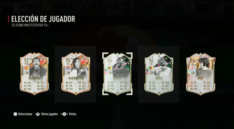 Imagen de FIFA 23: aparecen dos SBC de Iconos aleatorios a la vez (+90 y +93). ¿Merecen la pena? + Posibles cartas