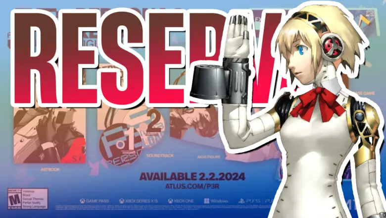 reserva edicion aigis persona 3 reload