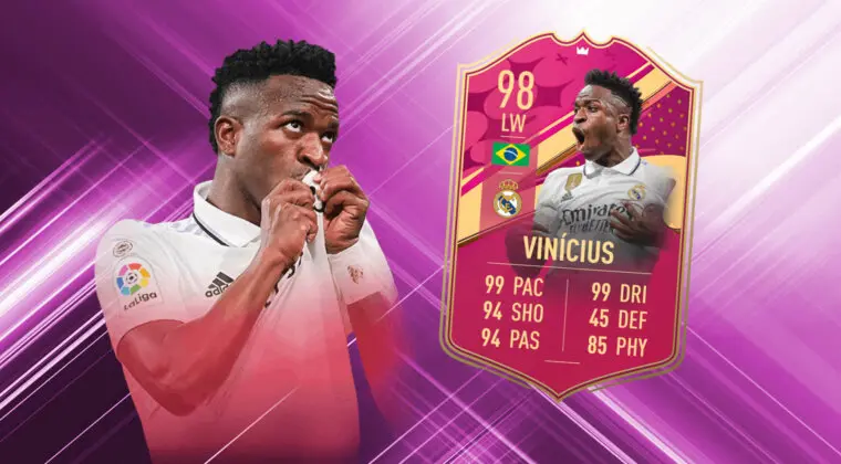 Imagen de FIFA 23: review de Vinícius FUTTIES Prémium. ¿Es especial o ya no destaca tanto?