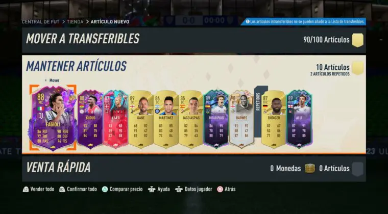 Imagen de FIFA 23: cinco SBC´s aleatorios diferentes han llegado hoy a FUT. ¿Cuáles merecen la pena?