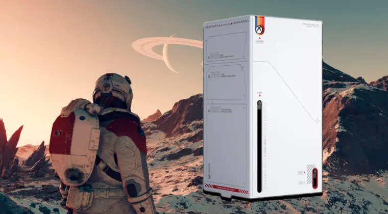 Imagen de Dale un toque “especial” a tu Xbox Series X con esta impresionante carcasa de Starfield