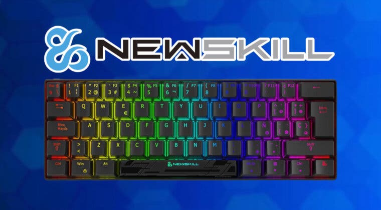 Imagen de Descuento del 38% en el teclado Newskill inalámbrico Speed Pro
