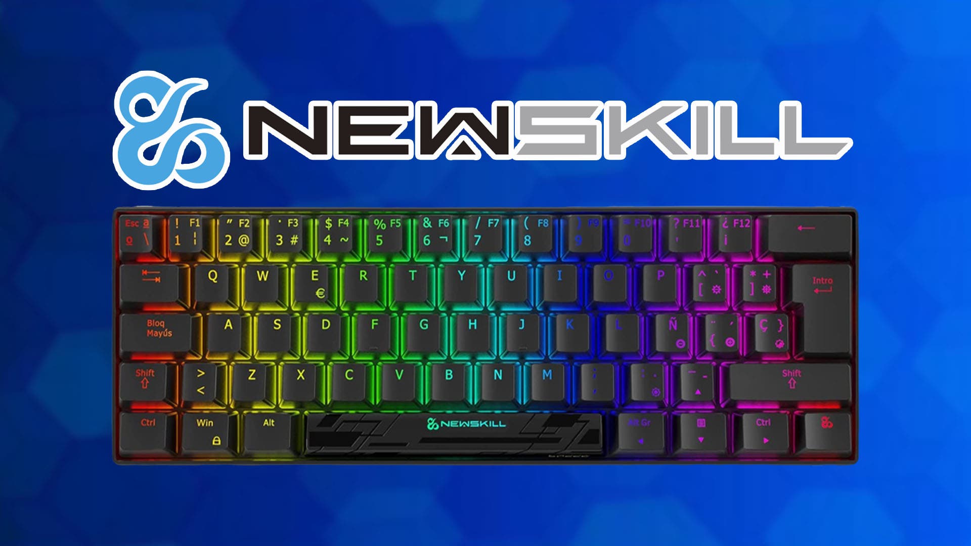 Descuento del 38% en el teclado Newskill inalámbrico Speed Pro