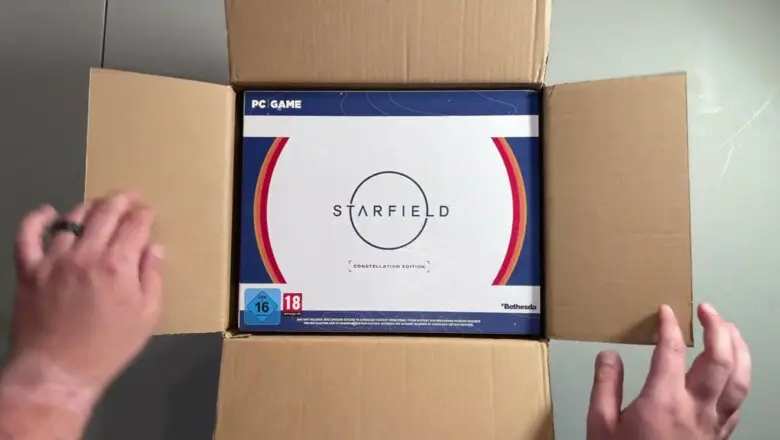 unboxing edicion constelacion starfield