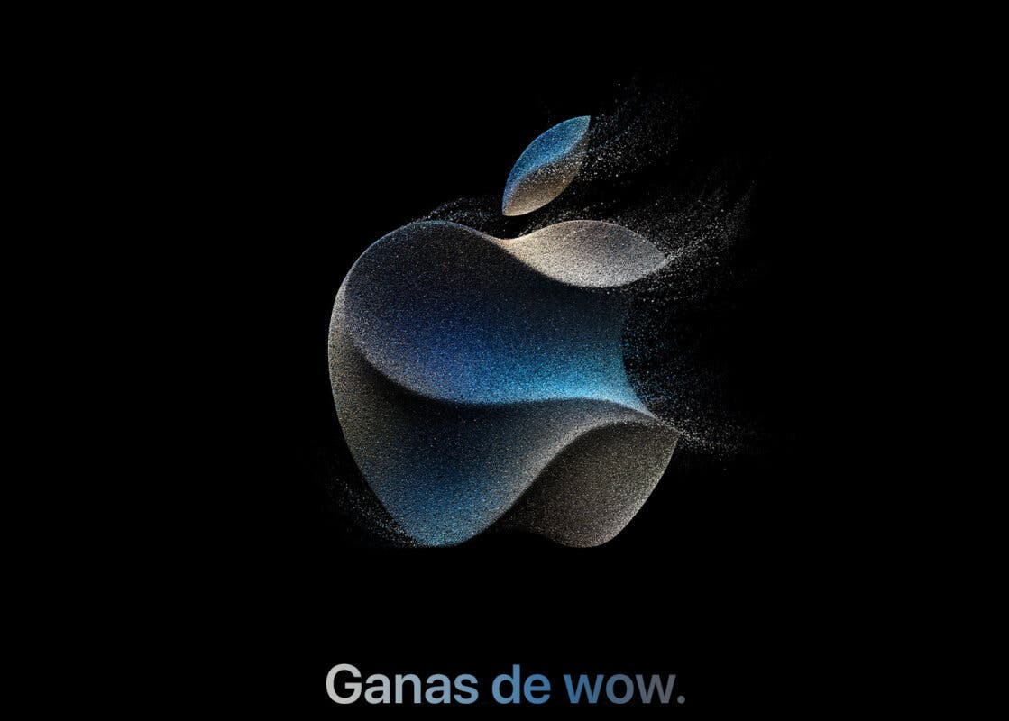 Imagen de Apple para la presentación del iPhone 15.