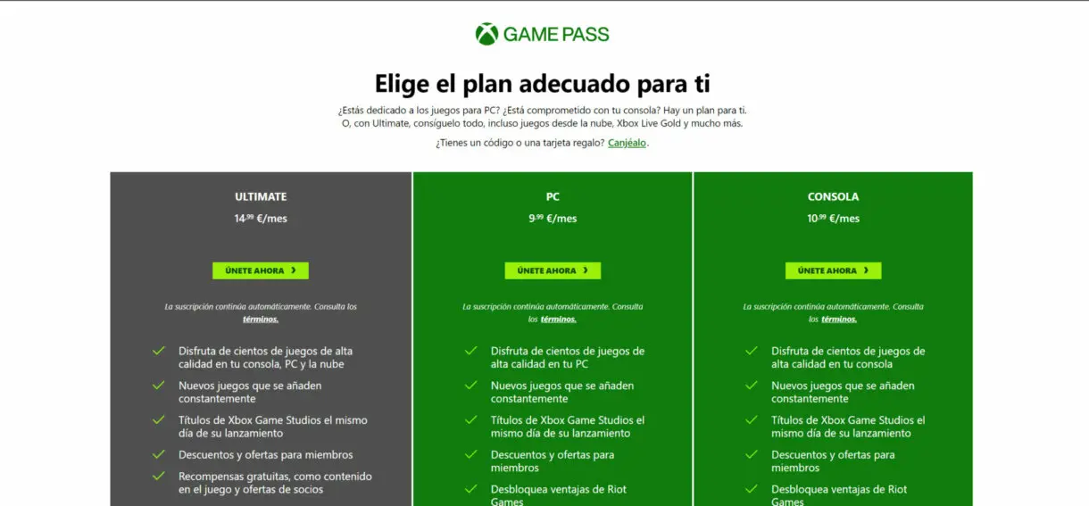 Xbox Game Pass