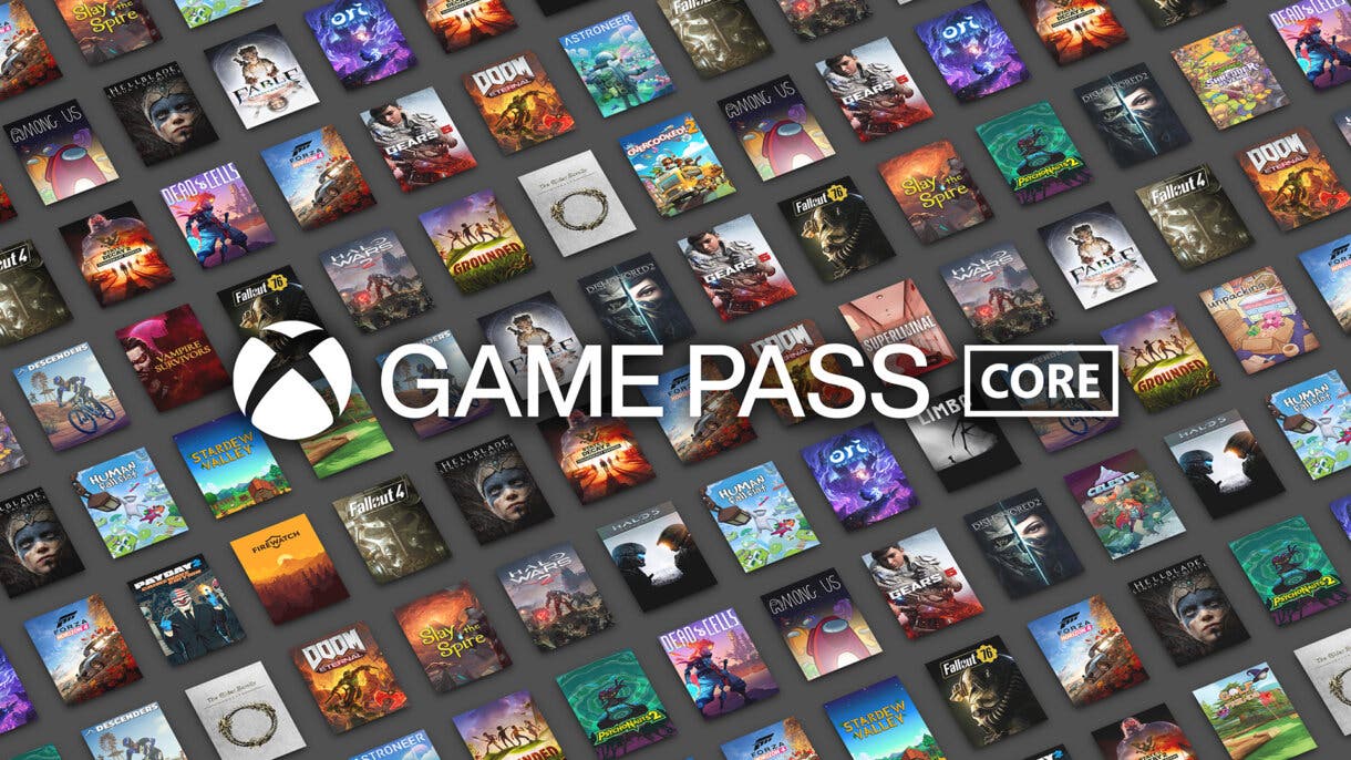 Conoce la lista completa de los juegos que llegarán a Xbox Game Pass Core