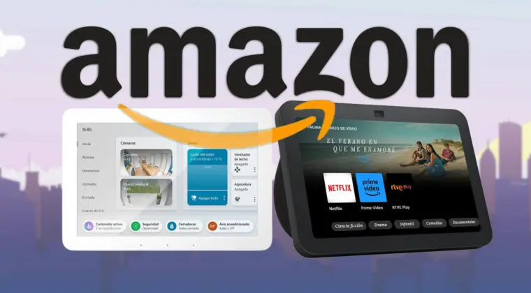 Imagen de Nuevos Echo Show 8 y Echo Hub de Amazon