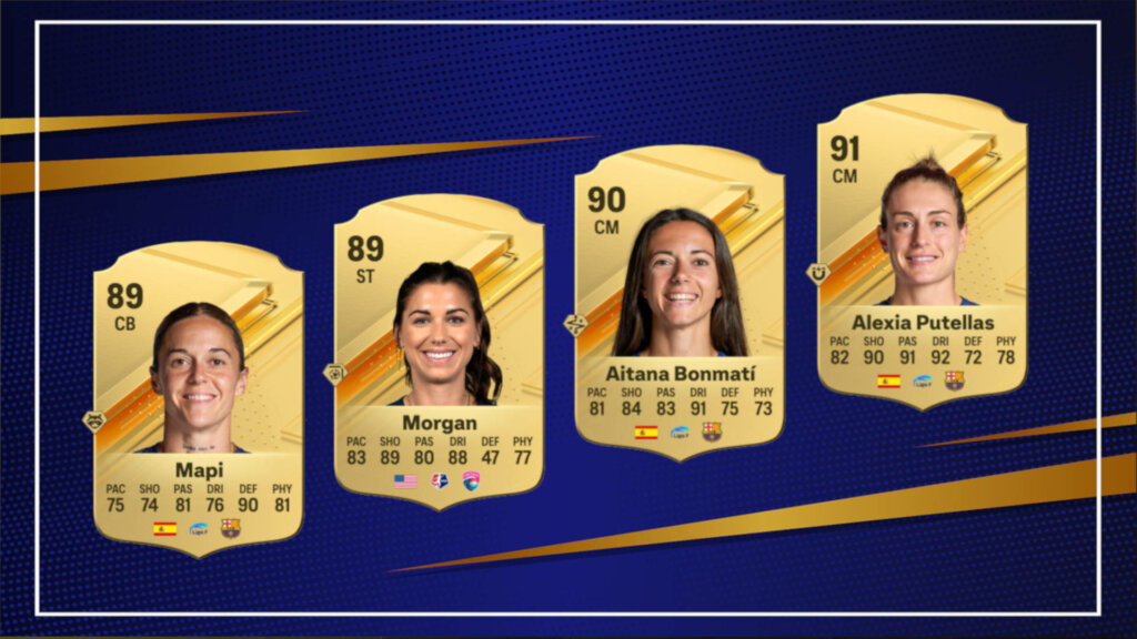 analisis jugadoras top 24 ea sports fc 24