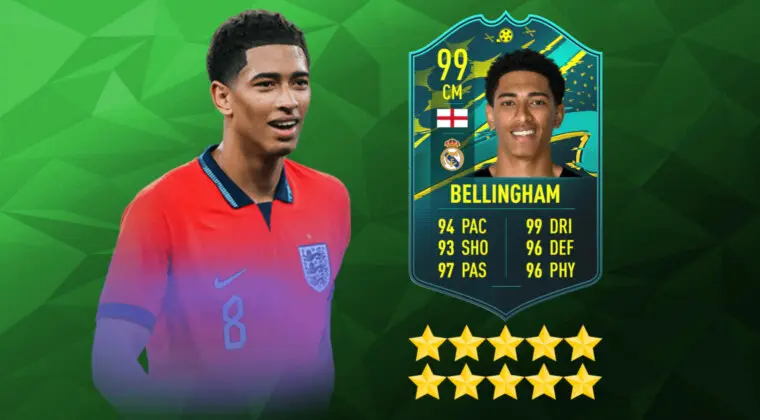 Imagen de FIFA 23: ¿Merece la pena Jude Bellingham Moments? (Jugador SBC)