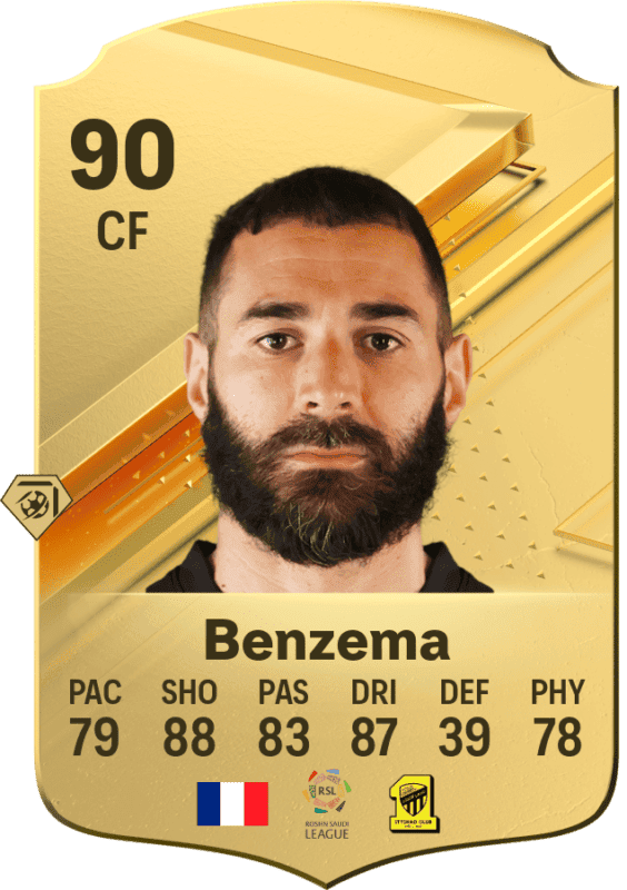 Carta Benzema EA Sports FC 24 Ultimate Team