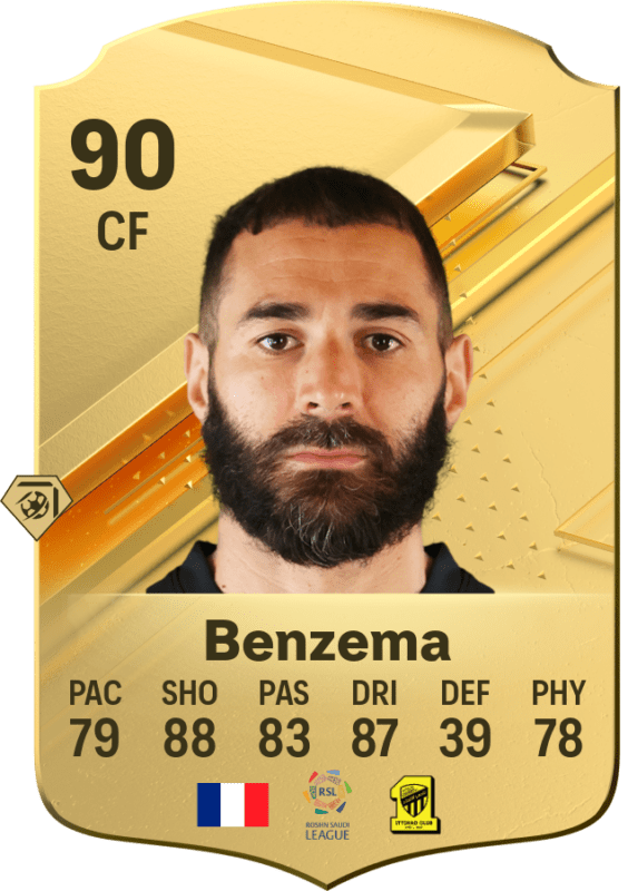 Carta Benzema EA Sports FC 24 Ultimate Team