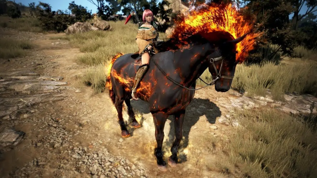 Black Desert caballo