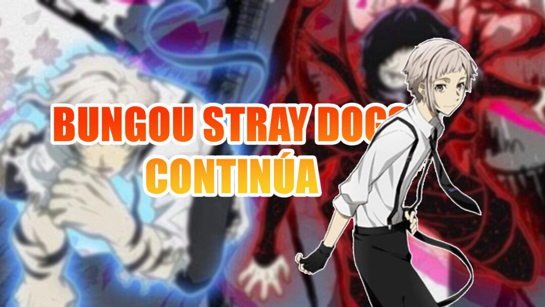 BUNGOU STRAY DOGS 4° TEMPORADA CONFIRMADA, DATA DE LANÇAMENTO