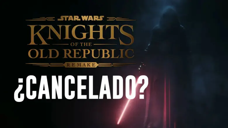 cancelado star wars kotor remake