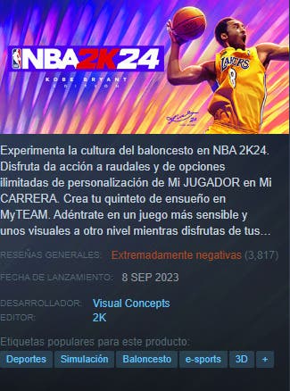 NBA 2K24 STEAM