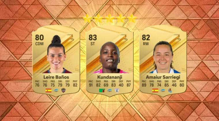 Imagen de EA Sports FC 24: combinación para usar posibles cartazas low cost de la Liga F en Ultimate Team