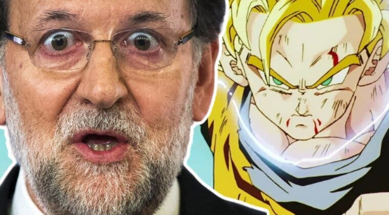 Imagen de Doblan Dragon Ball con frases de Rajoy y el resultado es para partirse
