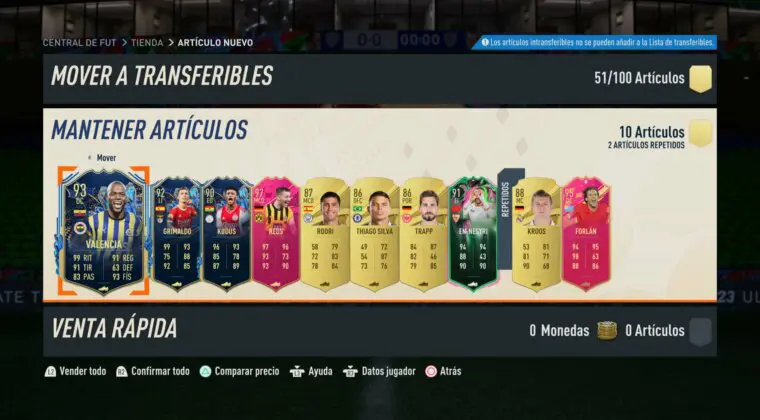 Imagen de FIFA 23: nueva mejora repetible de diez +86. ¿Mejor que las de +84 y +85?