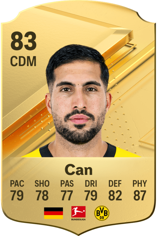 Carta Emre Can EA Sports FC 24 Ultimate Team