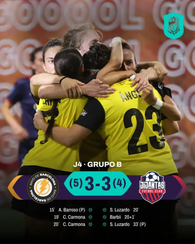 rayo jijantas queens cup