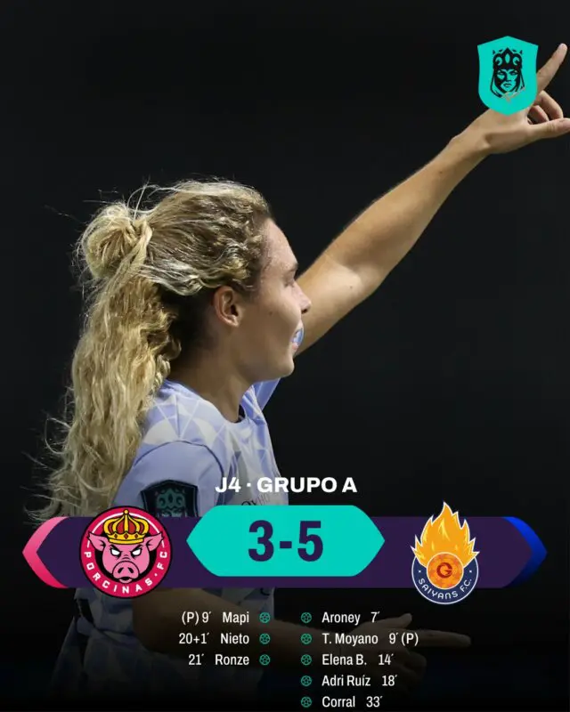 porcinas saiyans queens cup