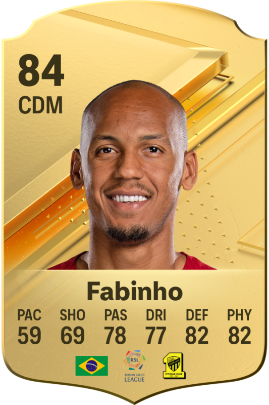 Carta Fabinho EA Sports FC 24 Ultimate Team