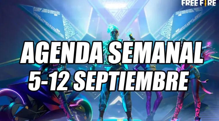 Imagen de Free Fire revela su nueva agenda semanal (5-12 septiembre) y todas las novedades que llegan al juego