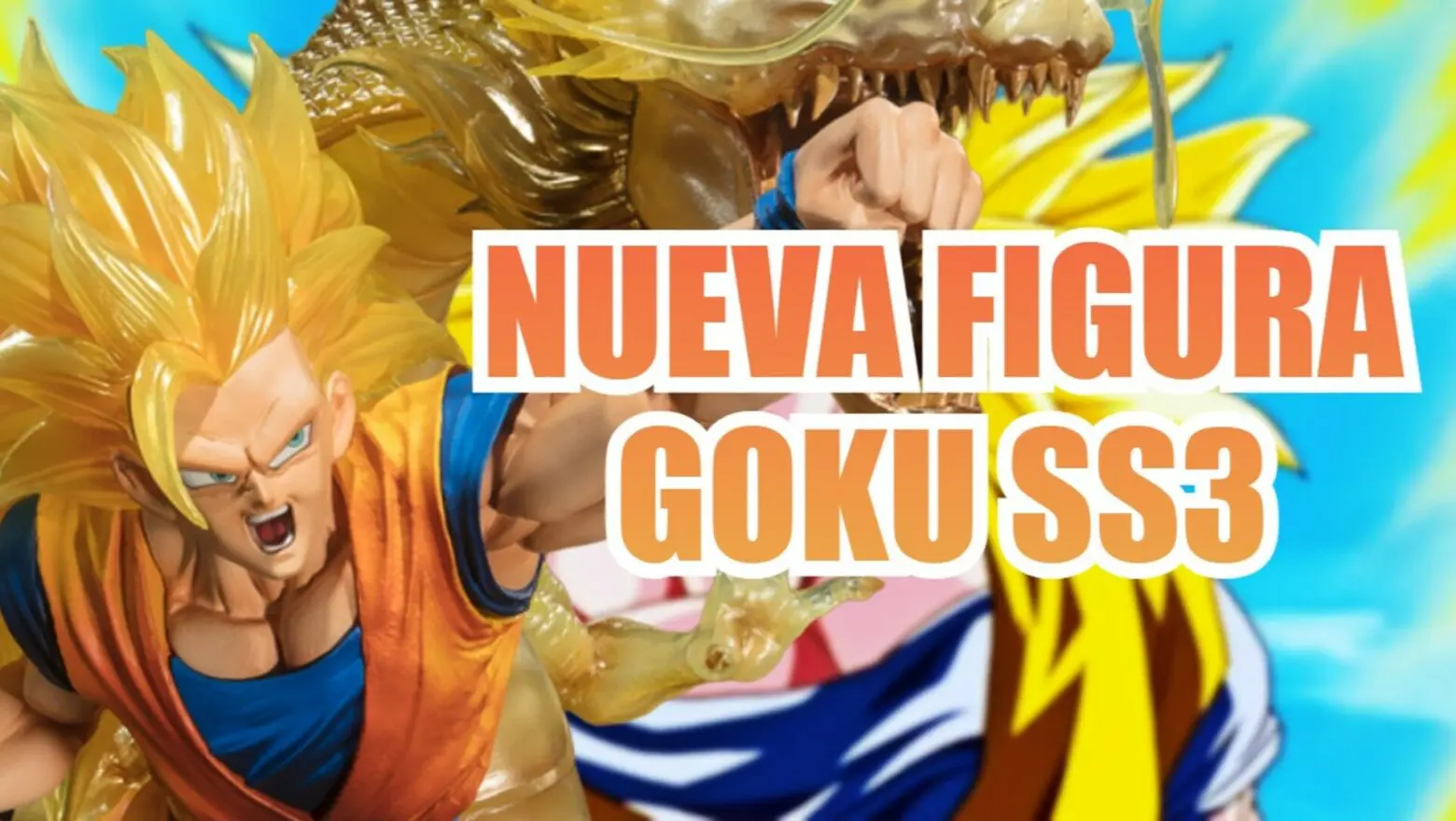 Dragon Ball presenta una de las figuras de Goku SS3 Puño del Dragón más increíbles que verás