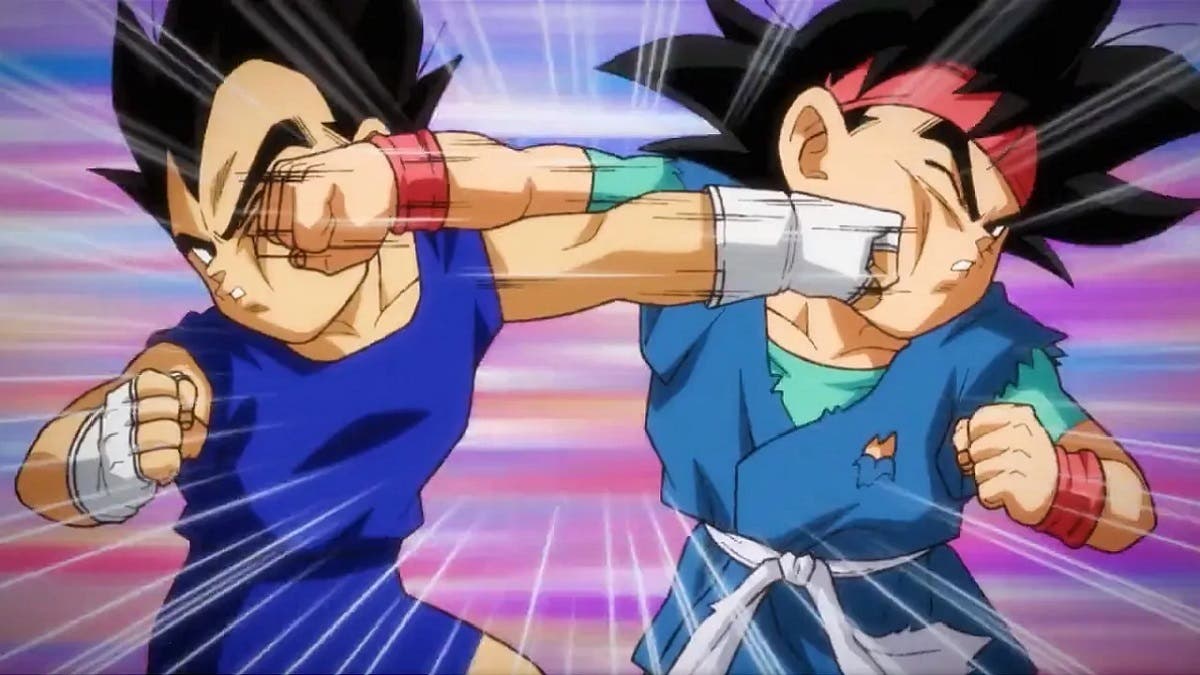 Goku y Vegeta Jr