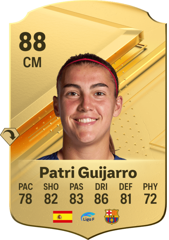 Carta Patri Guijarro EA Sports FC 24 Ultimate Team