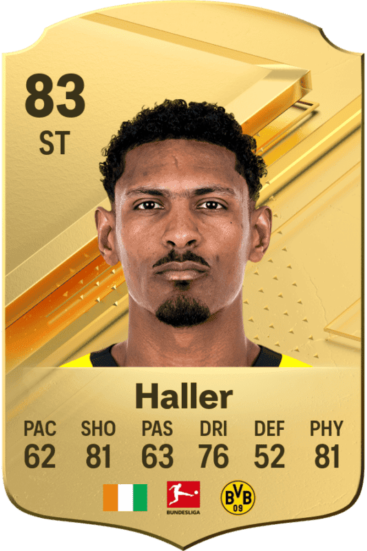 Carta Haller EA Sports FC 24 Ultimate Team