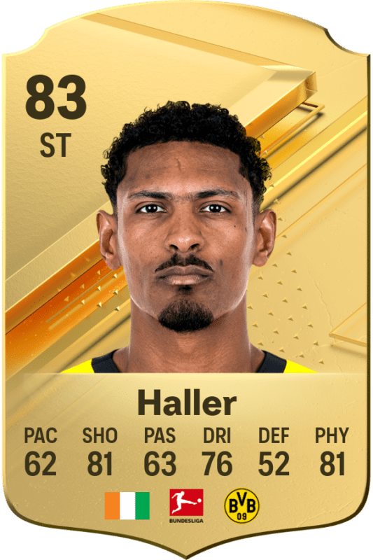 Carta Haller EA Sports FC 24 Ultimate Team