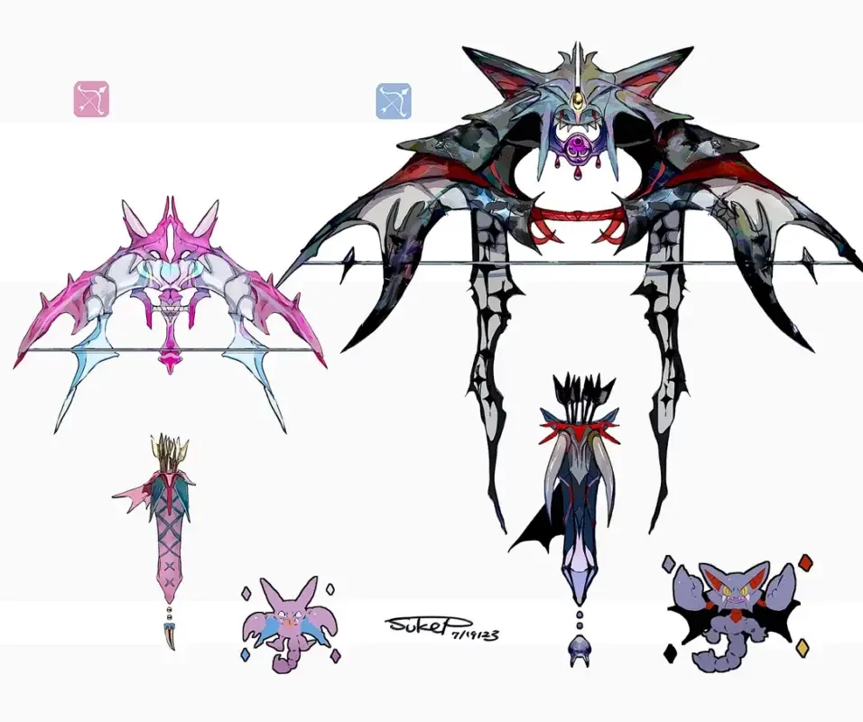 here are some pokemon inspired weapon designs v0 0vnw64hwkhlb1