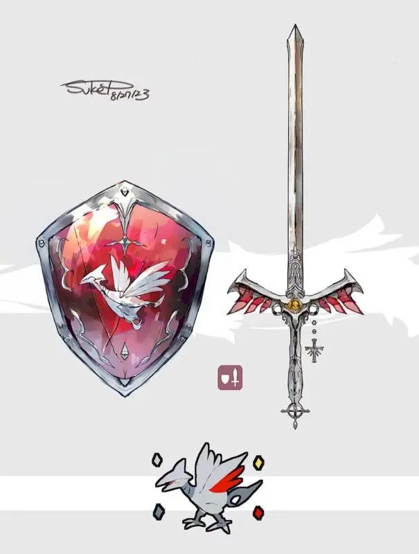 here are some pokemon inspired weapon designs v0 9sf4ts4rkhlb1
