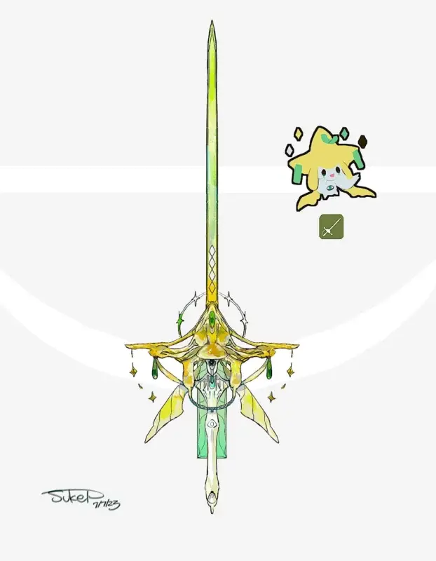 here are some pokemon inspired weapon designs v0 biw6x3hwkhlb1