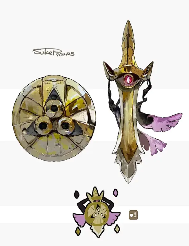 here are some pokemon inspired weapon designs v0 cv6jg4hwkhlb1