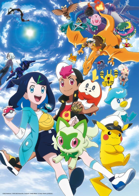 Horizontes Pokemon poster
