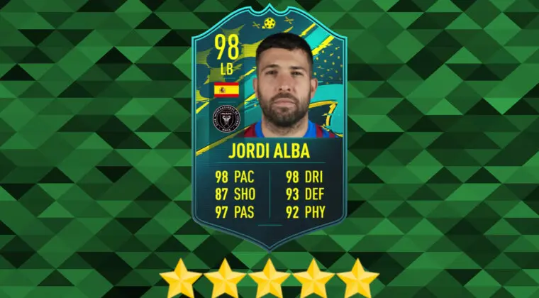 Imagen de FIFA 23: Jordi Alba Moments disponible en objetivos. Así podemos conseguirlo