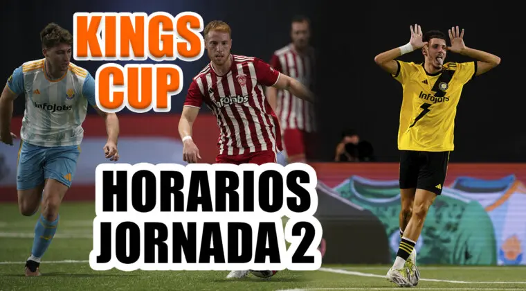 Imagen de Kings Cup Jornada 2: Horarios y enfrentamientos de la copa masculina